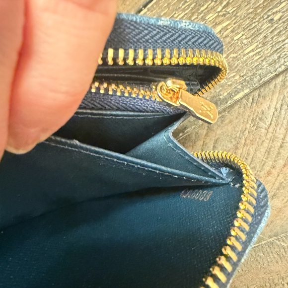 Denim Monogram Large Wallet, New - Picture 9 of 16